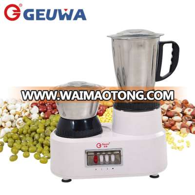 500 watts geuwa powerful stainless steel multi blender grinder KD-698 suit for dry and wet grinding